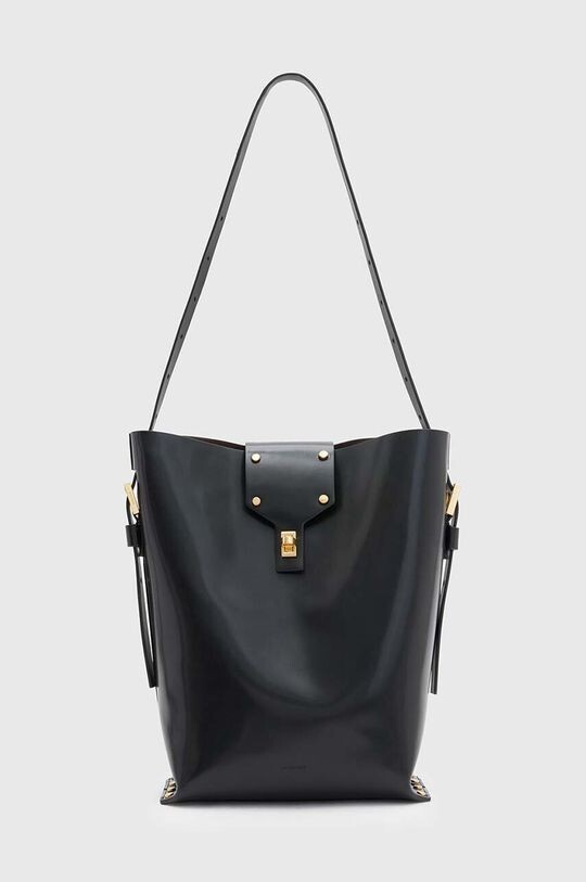 

МИРО кожаная сумка AllSaints, черный