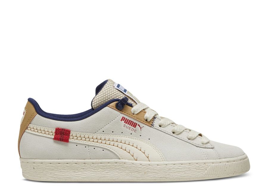 

Кроссовки Puma Suede, цвет Expedition Vapor Grey Prairie Tan