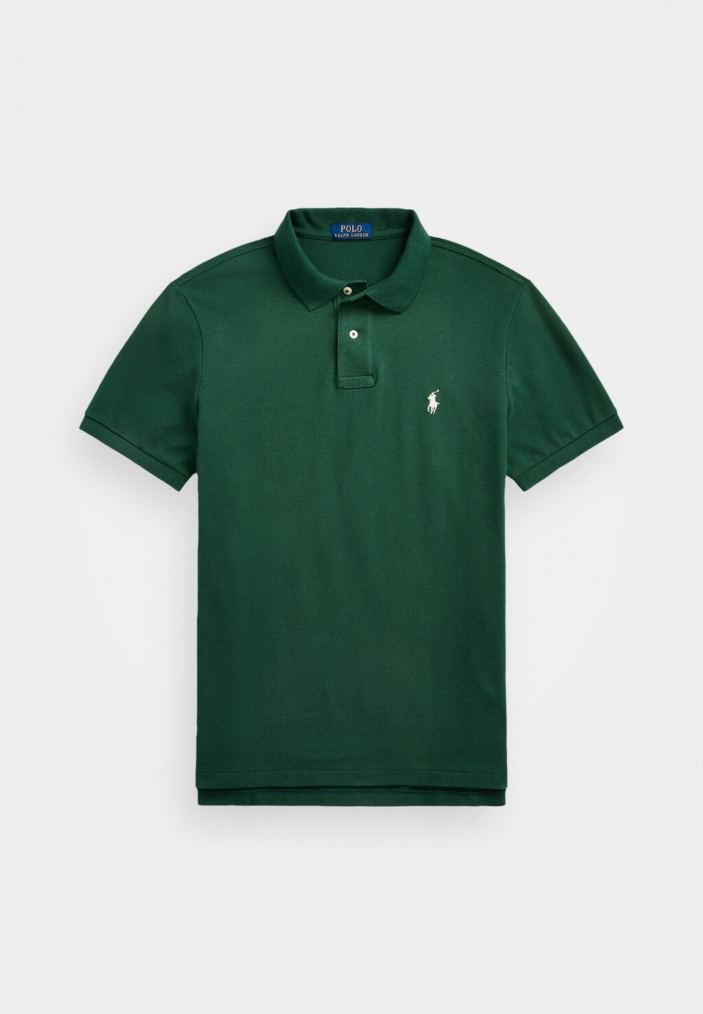

Рубашка поло CUSTOM SLIM FIT MESH POLO SHIRT Ralph Lauren, темно-зеленый