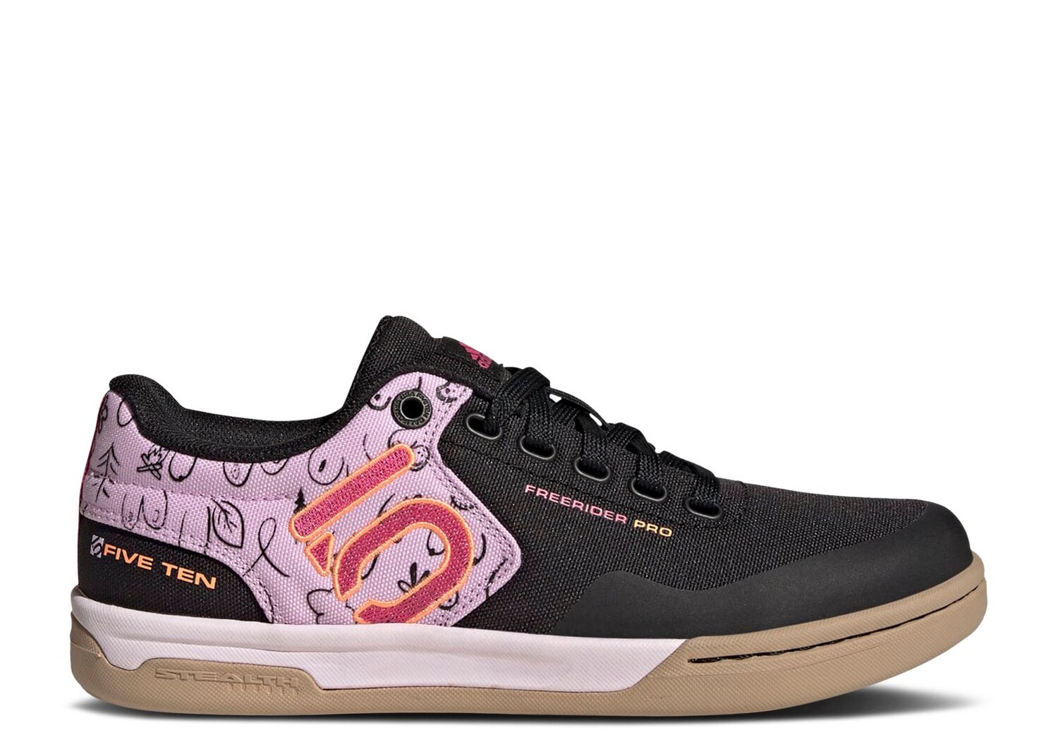 

Кроссовки adidas Veronique Sandler X Wmns Five Ten Freerider Pro Canvas 'Breast Cancer Awareness', серый