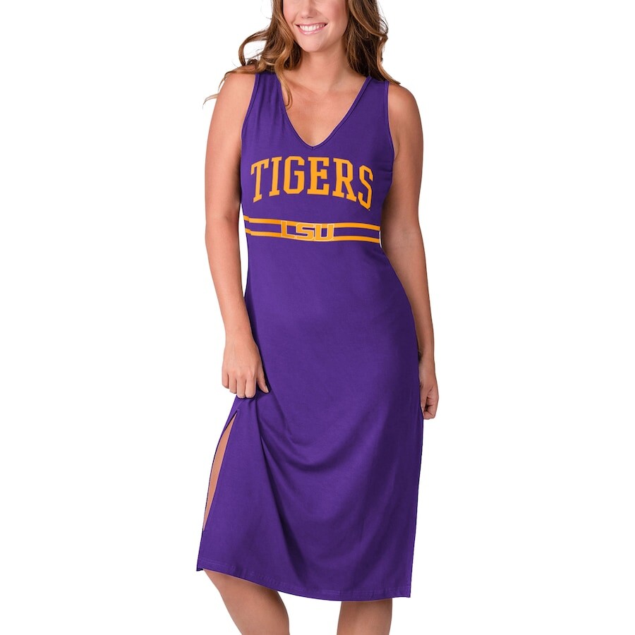 

Платье макси G-III 4Her by Carl Banks Lsu Tigers, фиолетовый