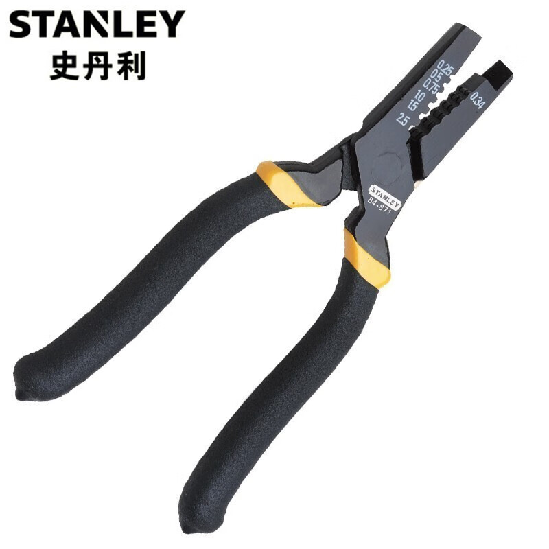 Клещи для обжима клемм STANLEY European 0,25-2,5 мм2 84-871-22