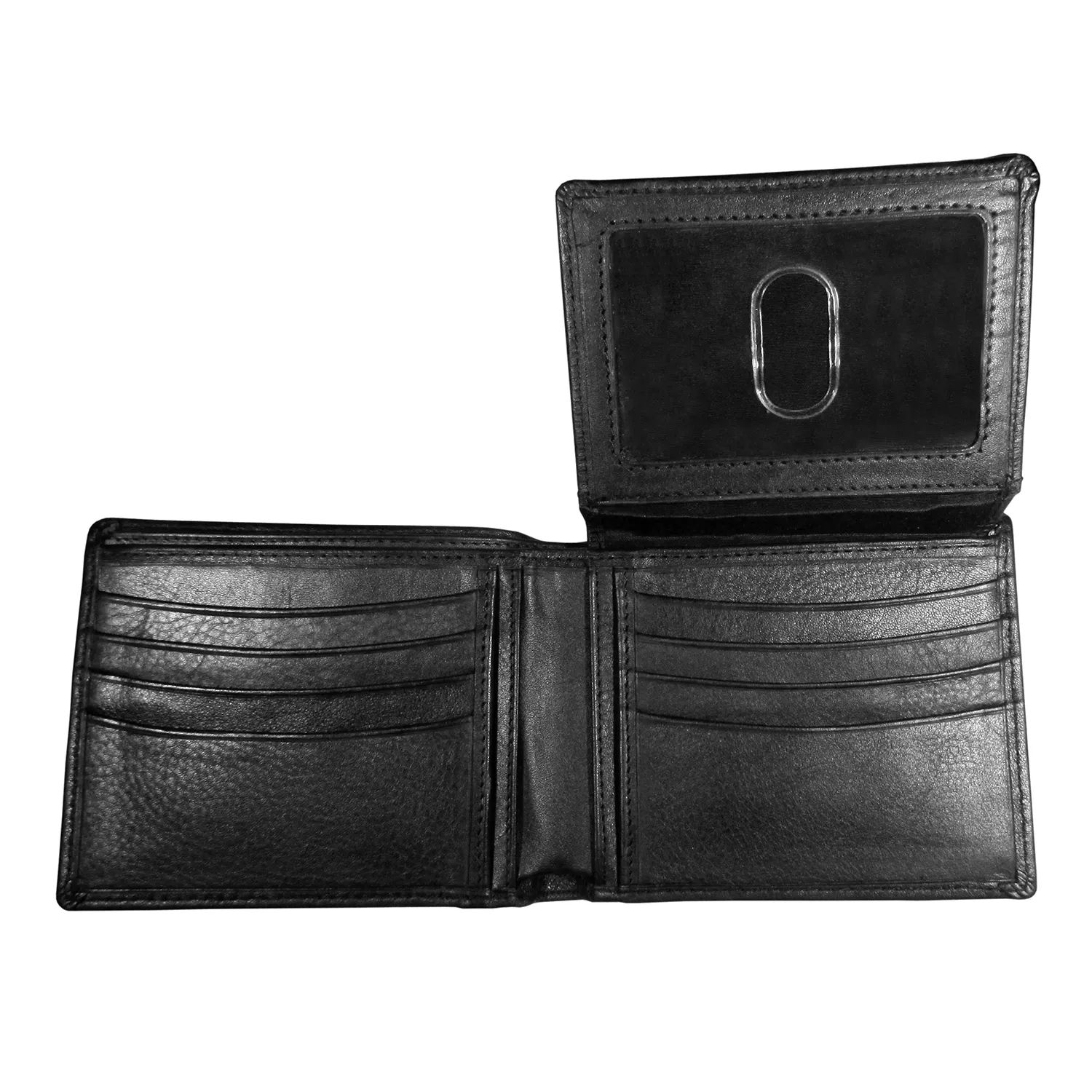 кожаный кошелек в три сложения boston bruins nhl Мужской кошелек двойного сложения Boston Bruins