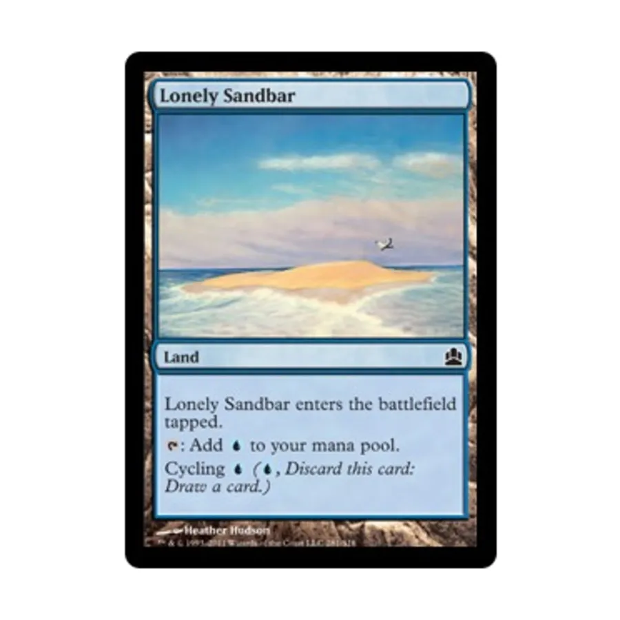

CCG Одинокая песчаная коса (клавиша C), MTG - Commander