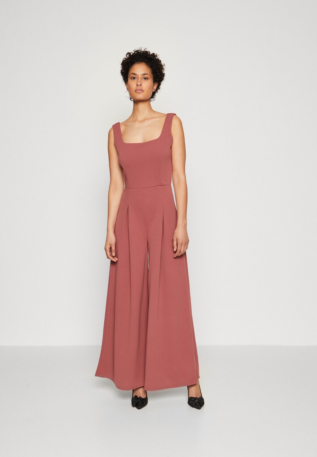 

Комбинезон RAIN WIDE LEG PLEAT WAL G., цвет dark mauve pink