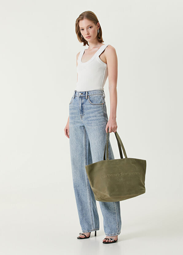 

Прямые джинсы T By Alexander Wang, голубой