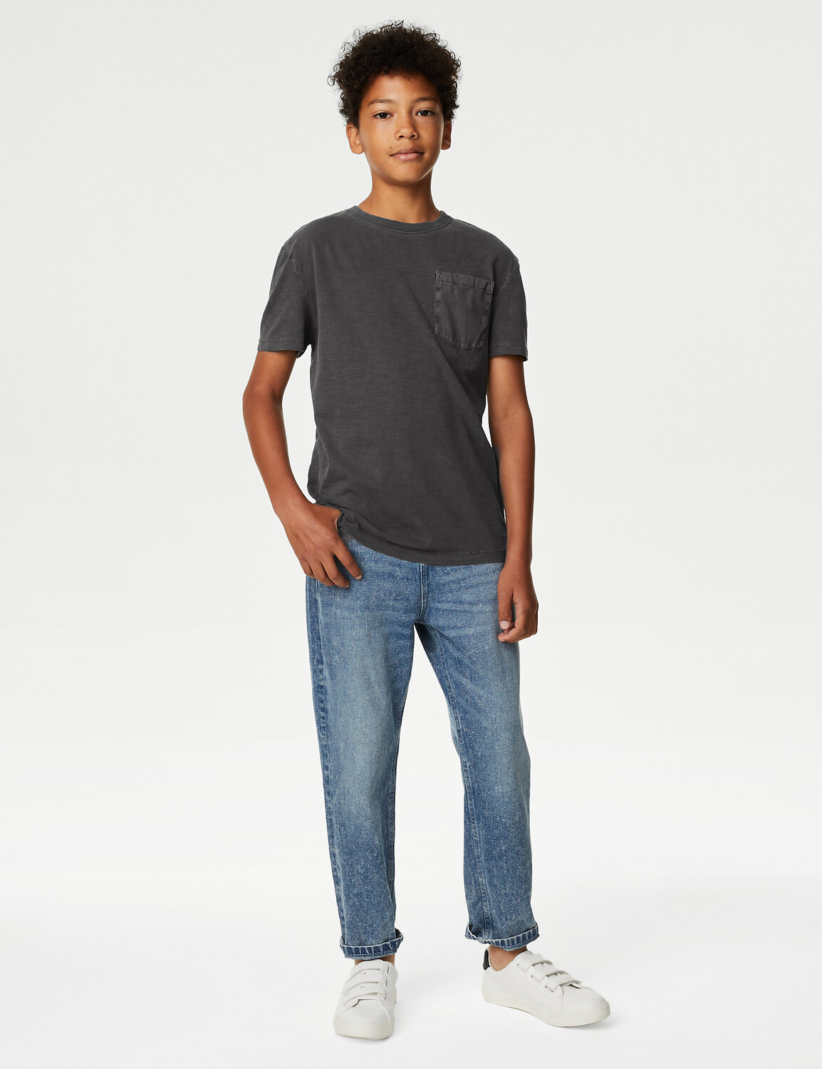 

Футболка из чистого хлопка (6–16 лет) Marks & Spencer