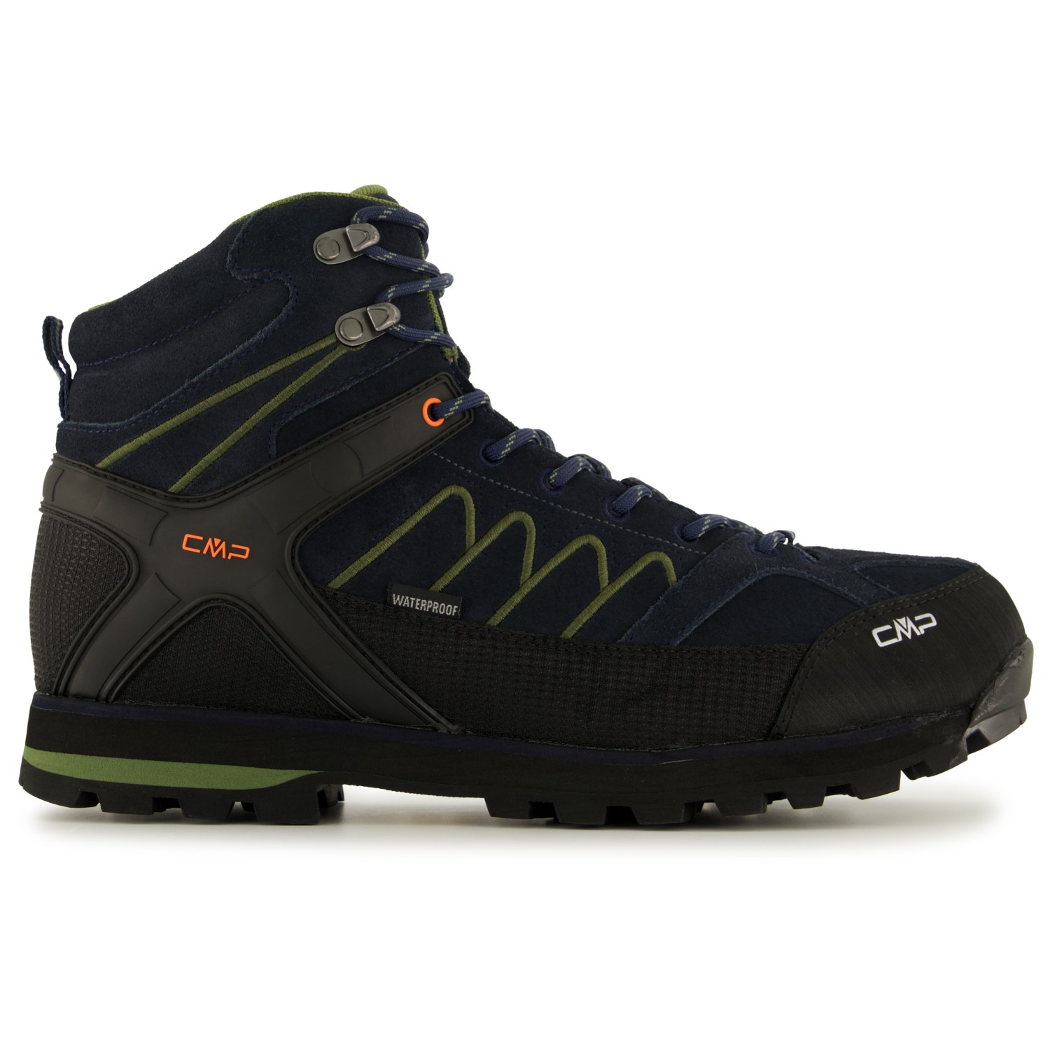 Ботинки для прогулки Cmp Moon Mid Trekking Shoes Waterproof, цвет Black Blue/Torba