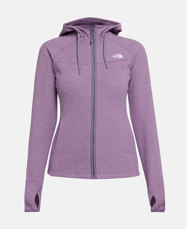 

Толстовка с капюшоном The North Face, лиловый