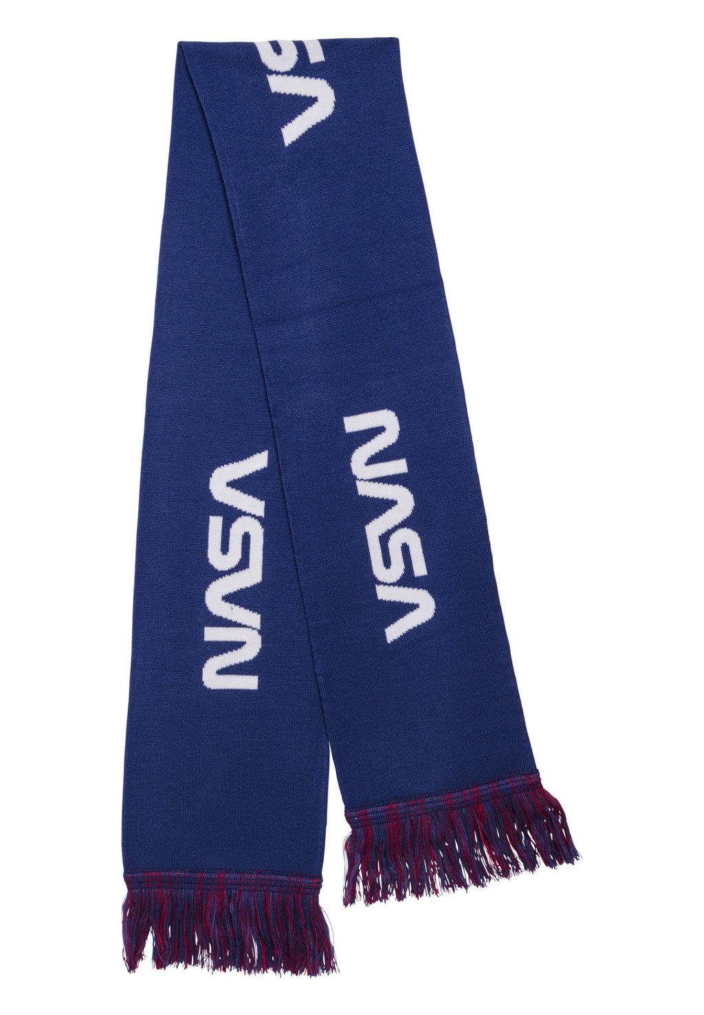 Шарф NASA Mister Tee, цвет wht/blue/red ремень nasa belt extra long 2 pack mister tee цвет blue white