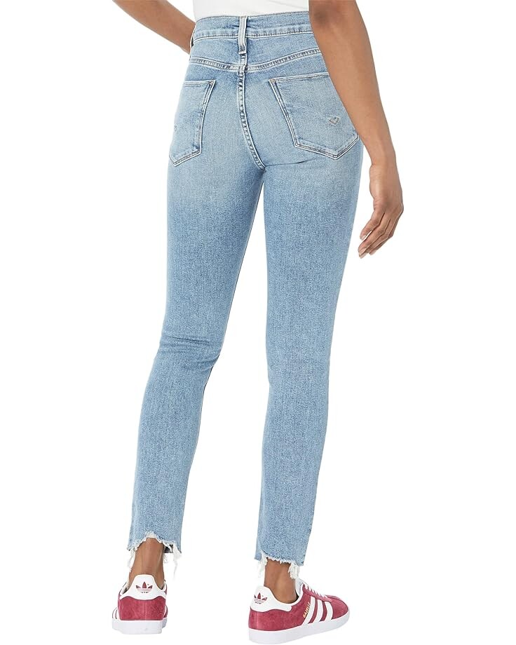 

Джинсы Hudson Jeans Barbara High-Rise Super Skinny Ankle in Peace of Me, цвет Peace of Me