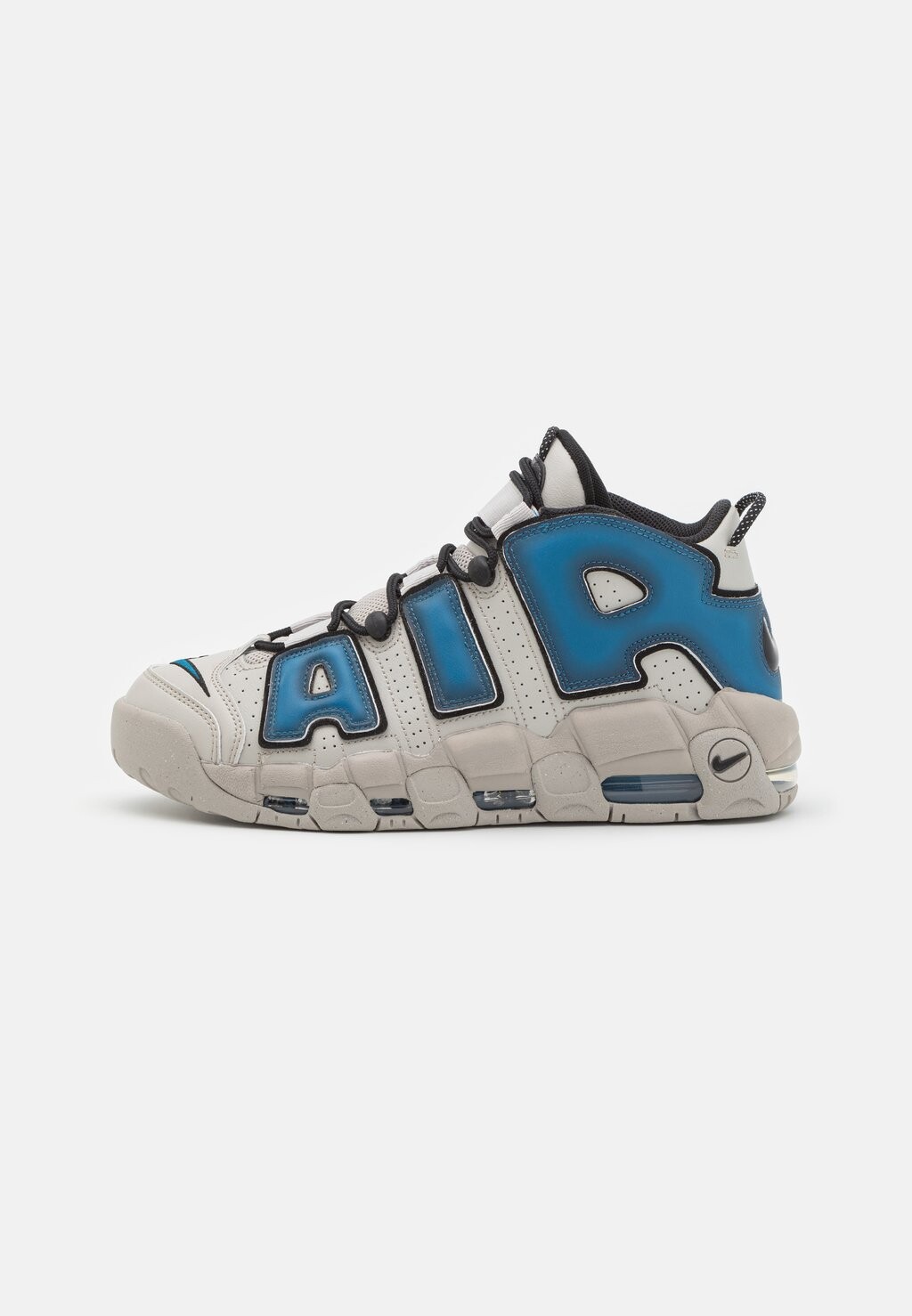 

Высокие кроссовки AIR MORE UPTEMPO '96 Nike, светло-железная руда/индустриальный синий/черный/белый