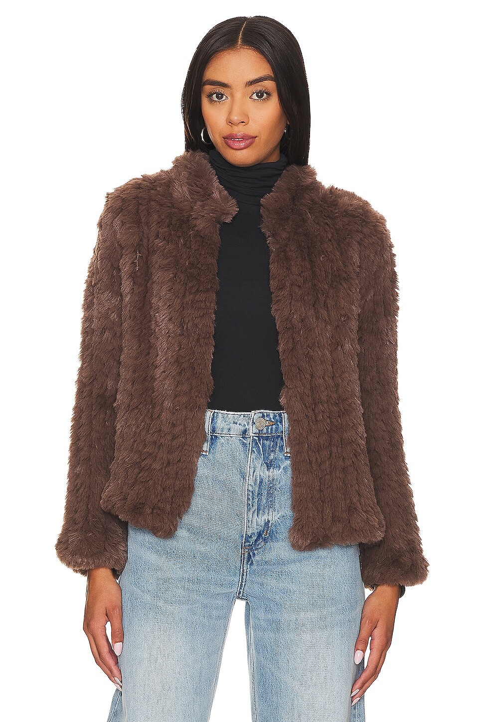 Куртка HEARTLOOM Aria Faux Fur, цвет Saddle