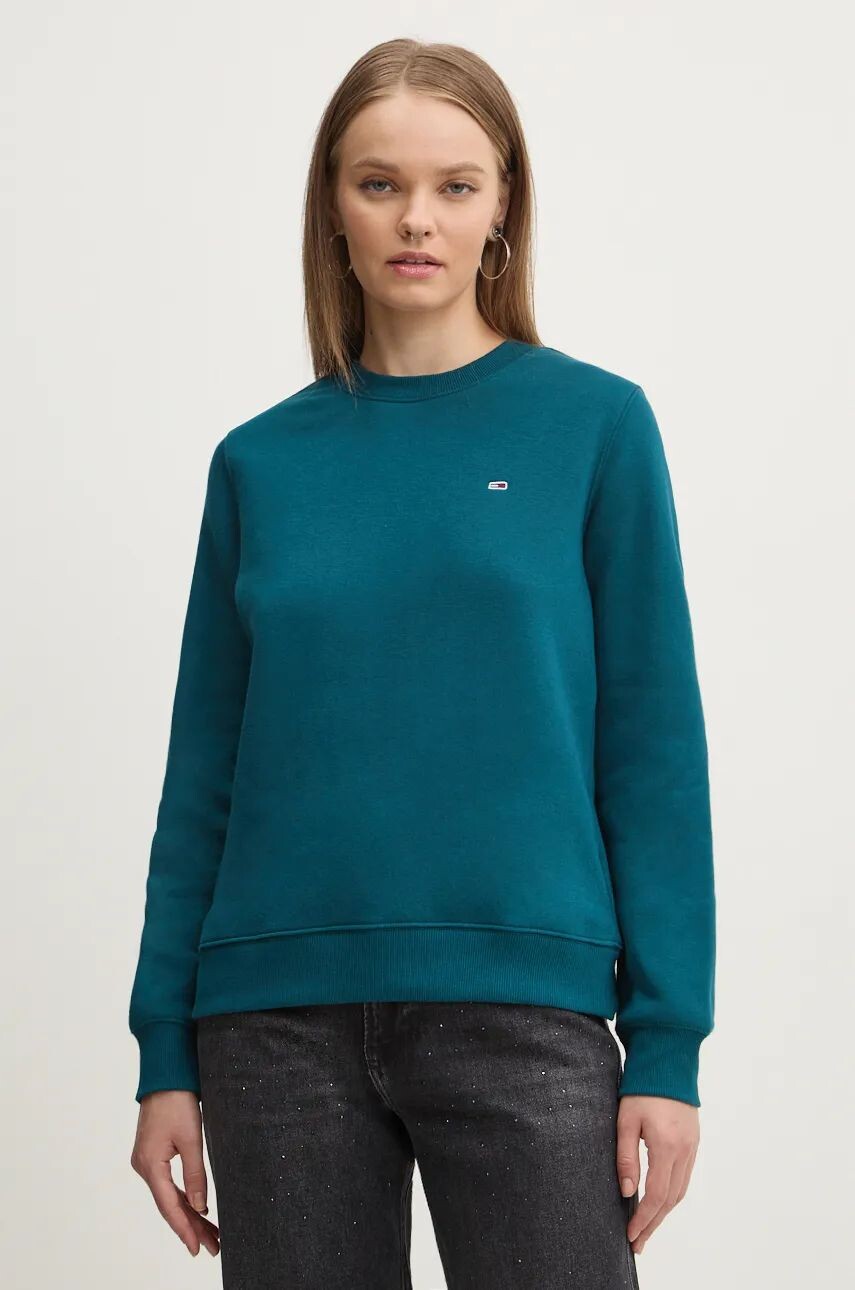 

Толстовка Tommy Jeans, бирюзовый