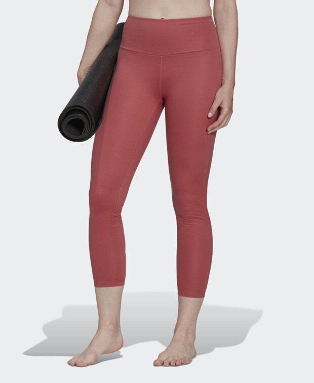 

Леггинсы adidas Performance, красный
