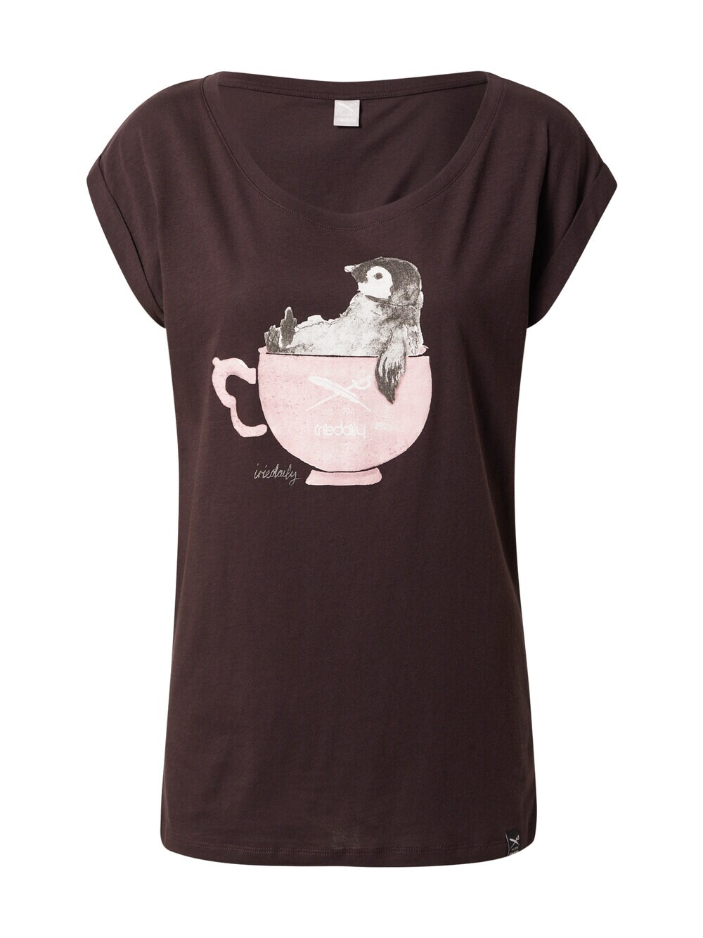 

Рубашка Iriedaily Pingulax Tee, коричневый