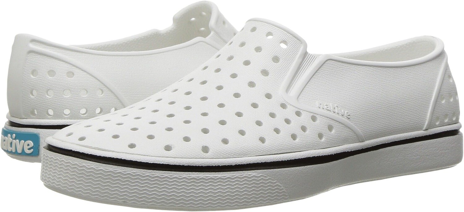 

Кроссовки Miles Slip-On Sneakers Native Shoes Kids, цвет Shell White/Shell White
