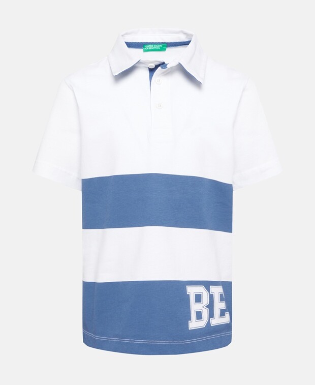 

Рубашка поло United Colors of Benetton, белый