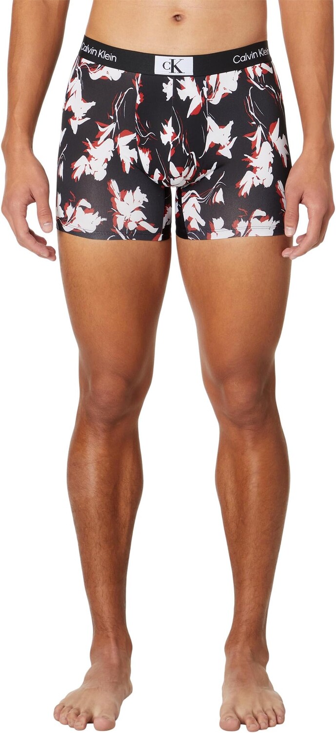 

Трусики-боксеры Calvin Klein 1996 года Calvin Klein Underwear, цвет Ripple Floral/Black