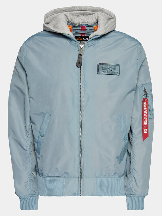 

Бомбер стандартного кроя Alpha Industries, синий