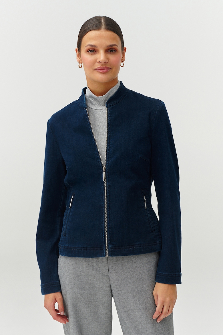Джинсовая куртка Bami с карманами на молнии Tatuum, синий цена и фото
