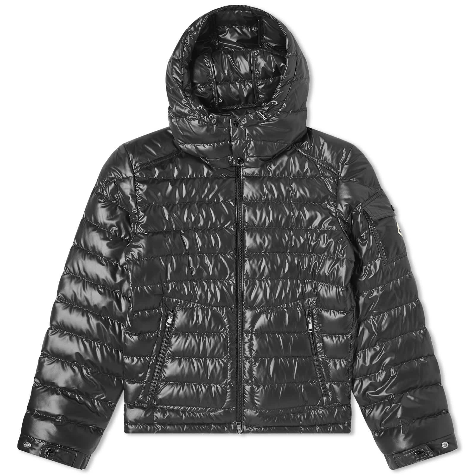 Куртка Moncler Lauros Hooded Light Down, черный