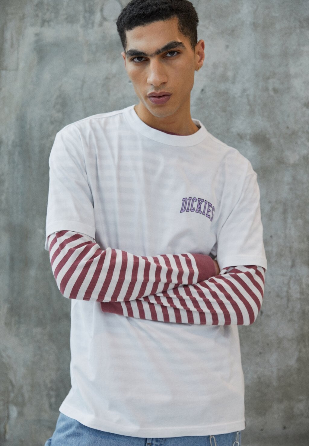 

Футболка с принтом Dickies, белый