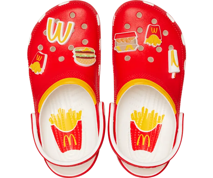 

Классические сабо McDonald's x Crocs женские, цвет Multi