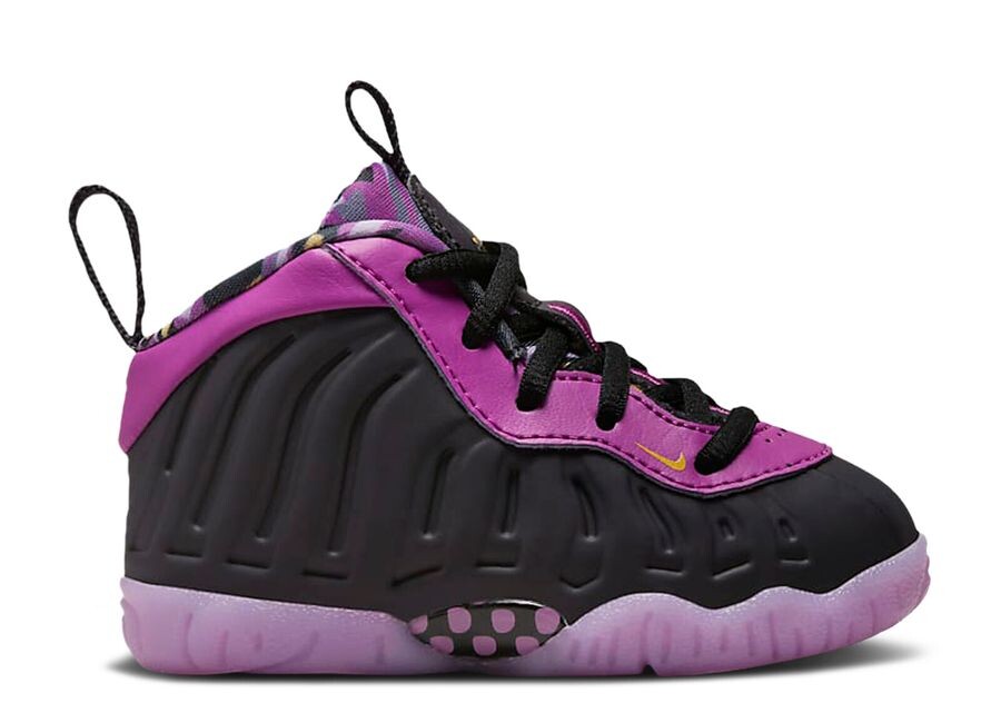

Кроссовки Nike Little Posite One Td 'Cave Purple', черный