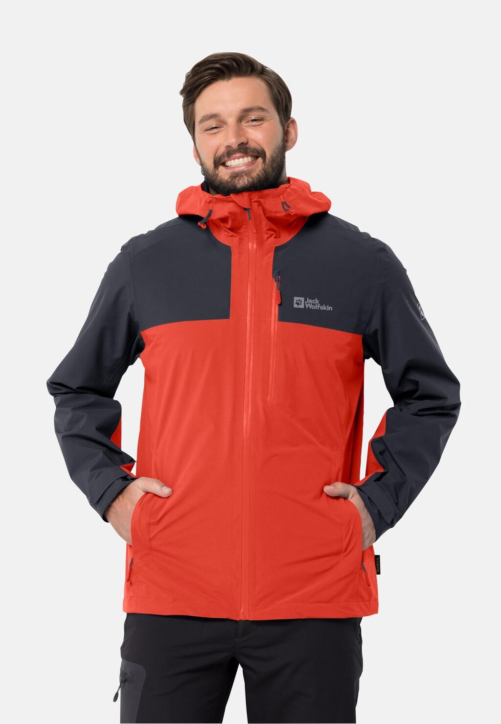 

Уличная куртка GO HIKE Jack Wolfskin, красный