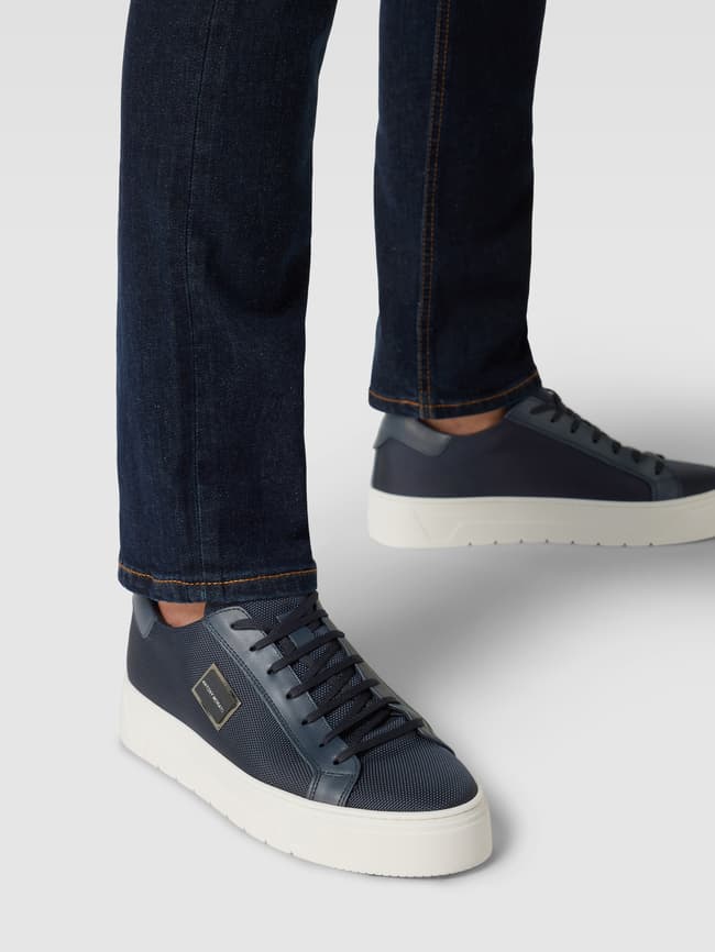 Кроссовки с логотипом модели New Metal Antony Morato, темно-синий низкие кроссовки antony morato белые