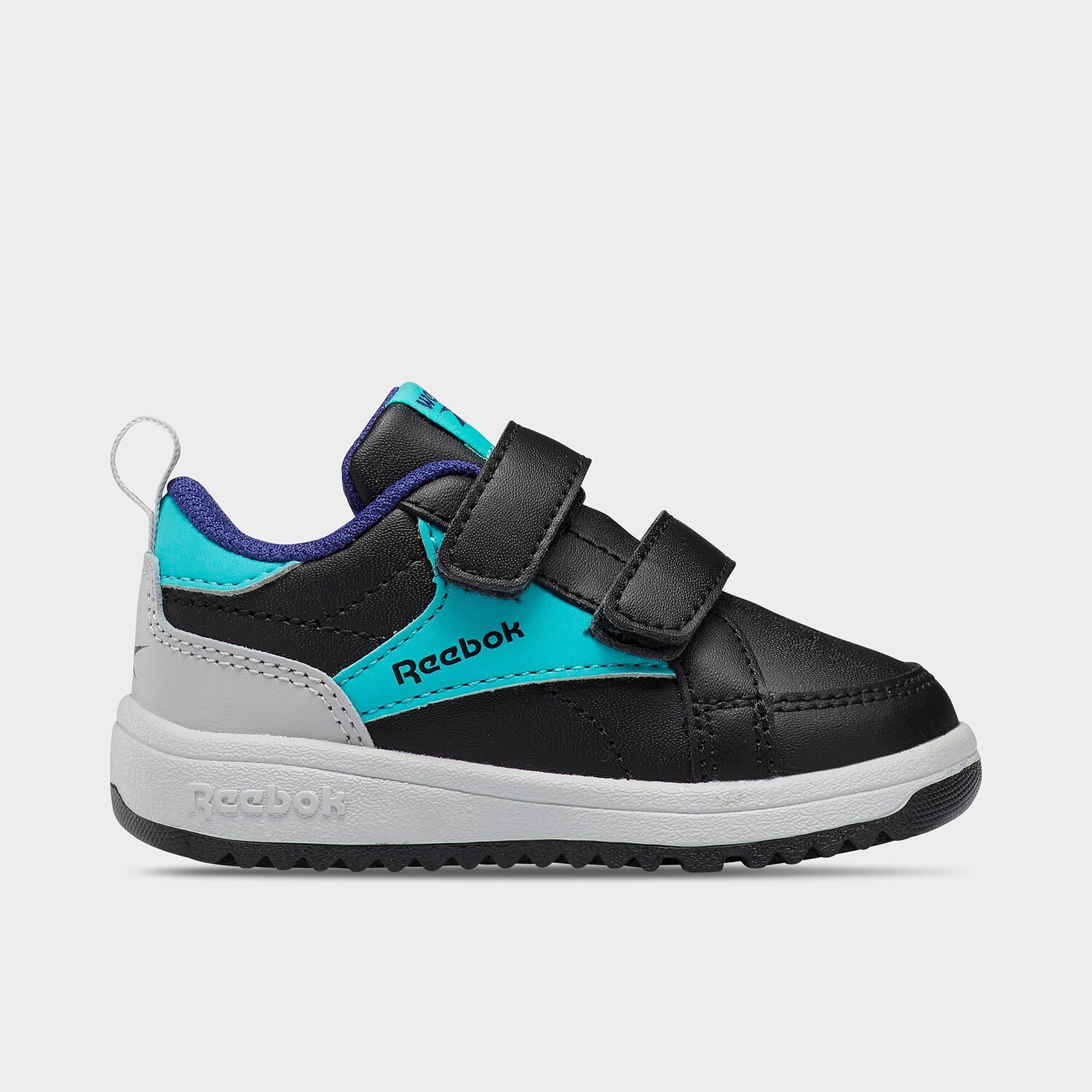 

Детские низкие повседневные туфли Reebok Weebok с застежкой для малышей, черный
