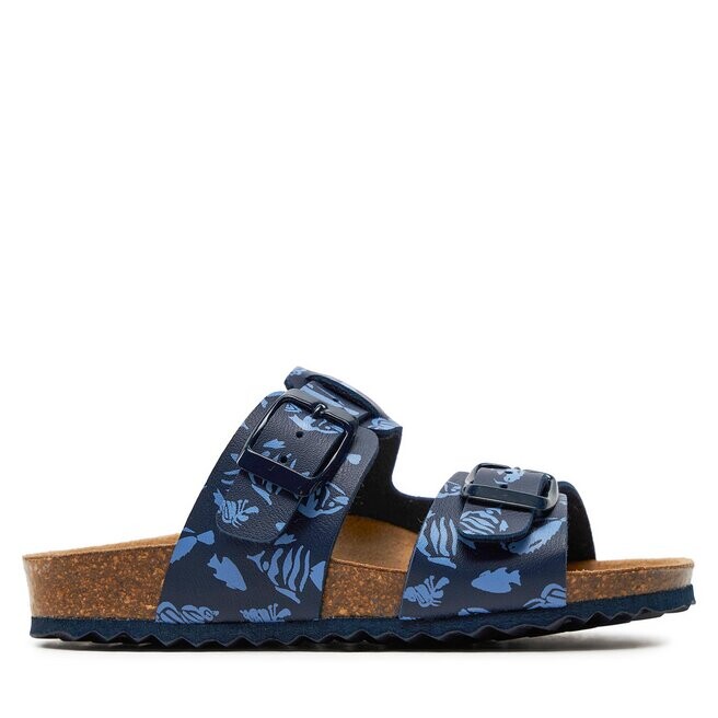 Шлепанцы Geox J Ghita Boy J358LE 00004 C0700 S Navy/Avio, темно-синий