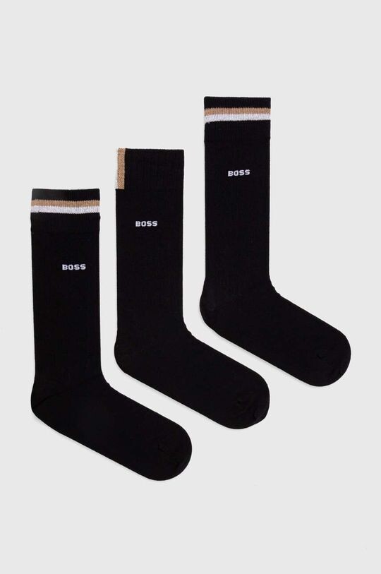 

3 упаковки носков Boss, черный