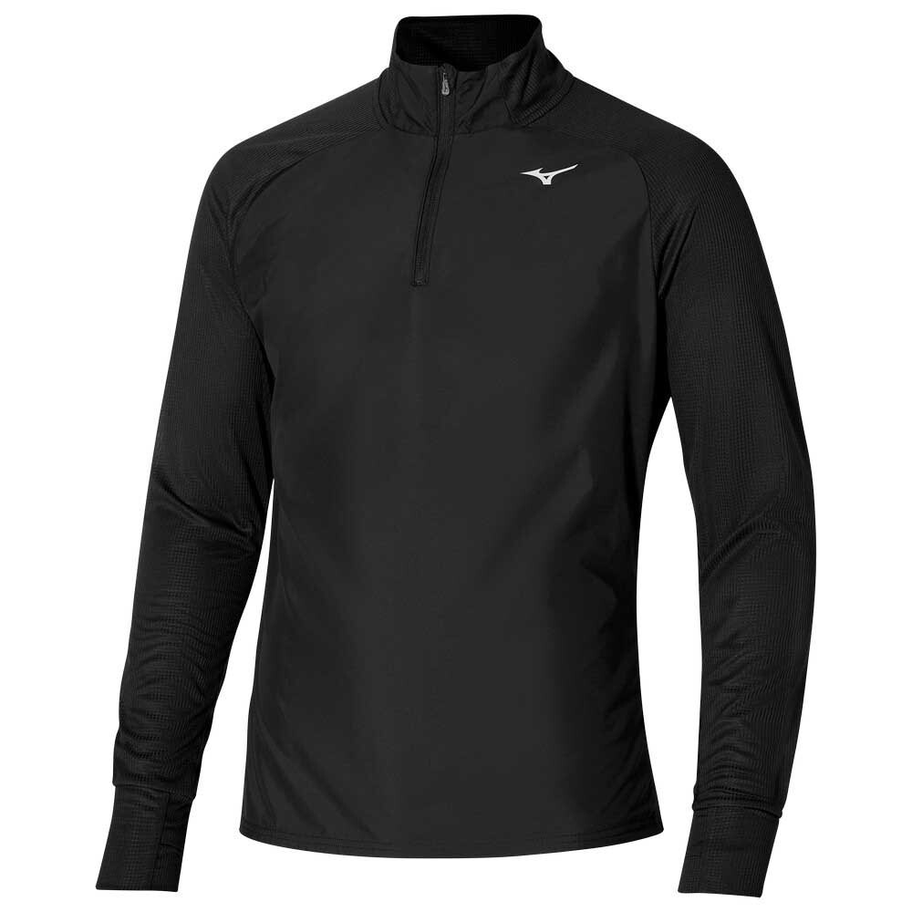 

Футболка с длинным рукавом Mizuno Hybrid, черный