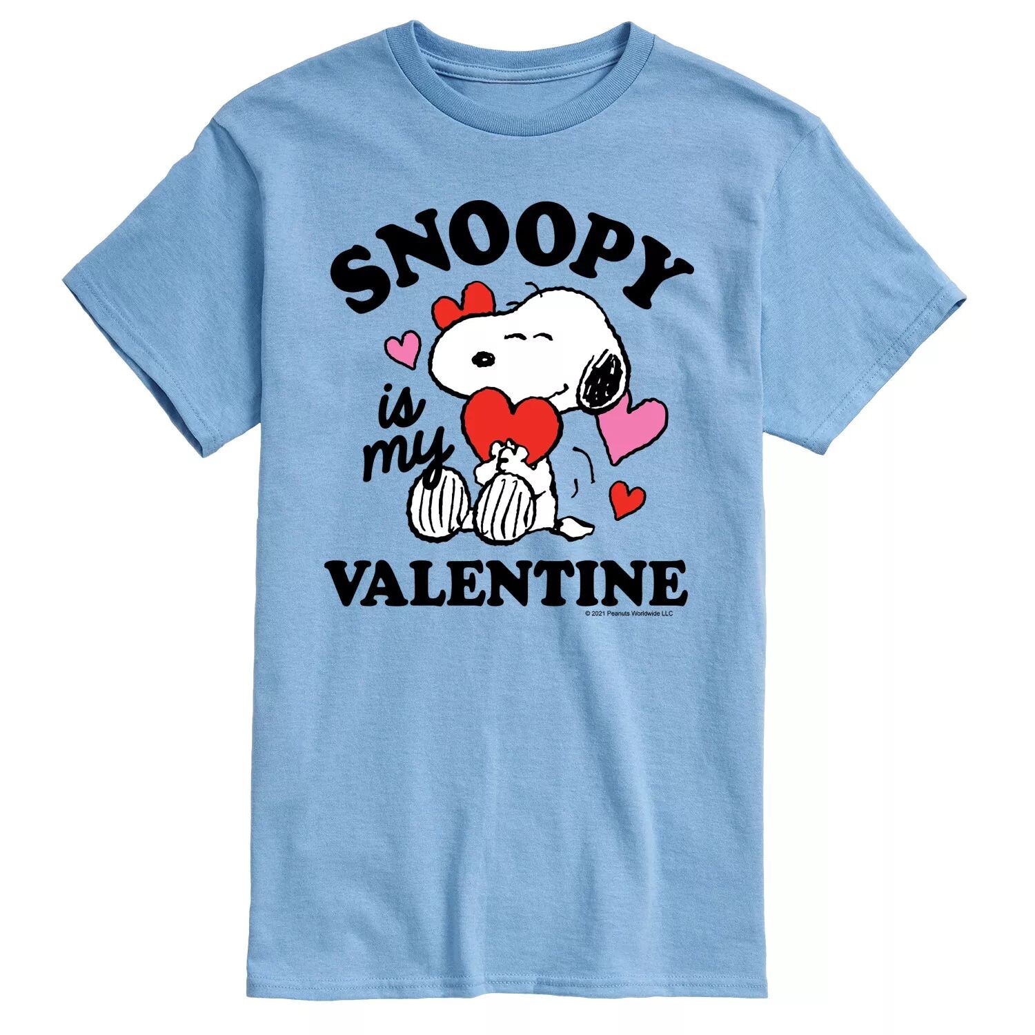 

Мужская футболка Snoopy My Valentine с арахисом Licensed Character