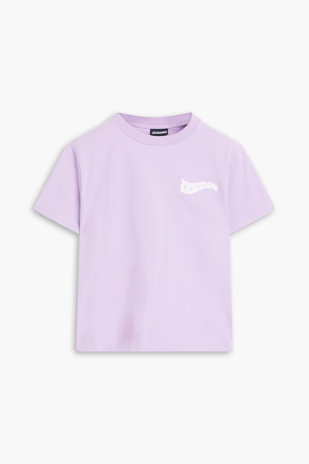 

Футболка Camargue из хлопкового джерси с логотипом Jacquemus, лаванда