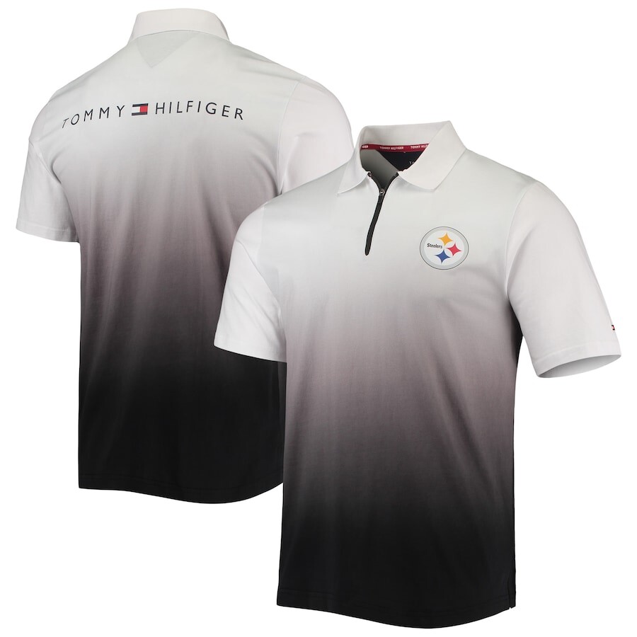 

Поло с коротким рукавом Tommy Hilfiger Pittsburgh Steelers, белый