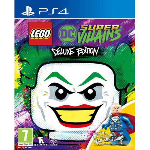 

Видеоигра Lego Dc Super Villains – Deluxe Minifigure Edition – Ps4 Warner Bros.