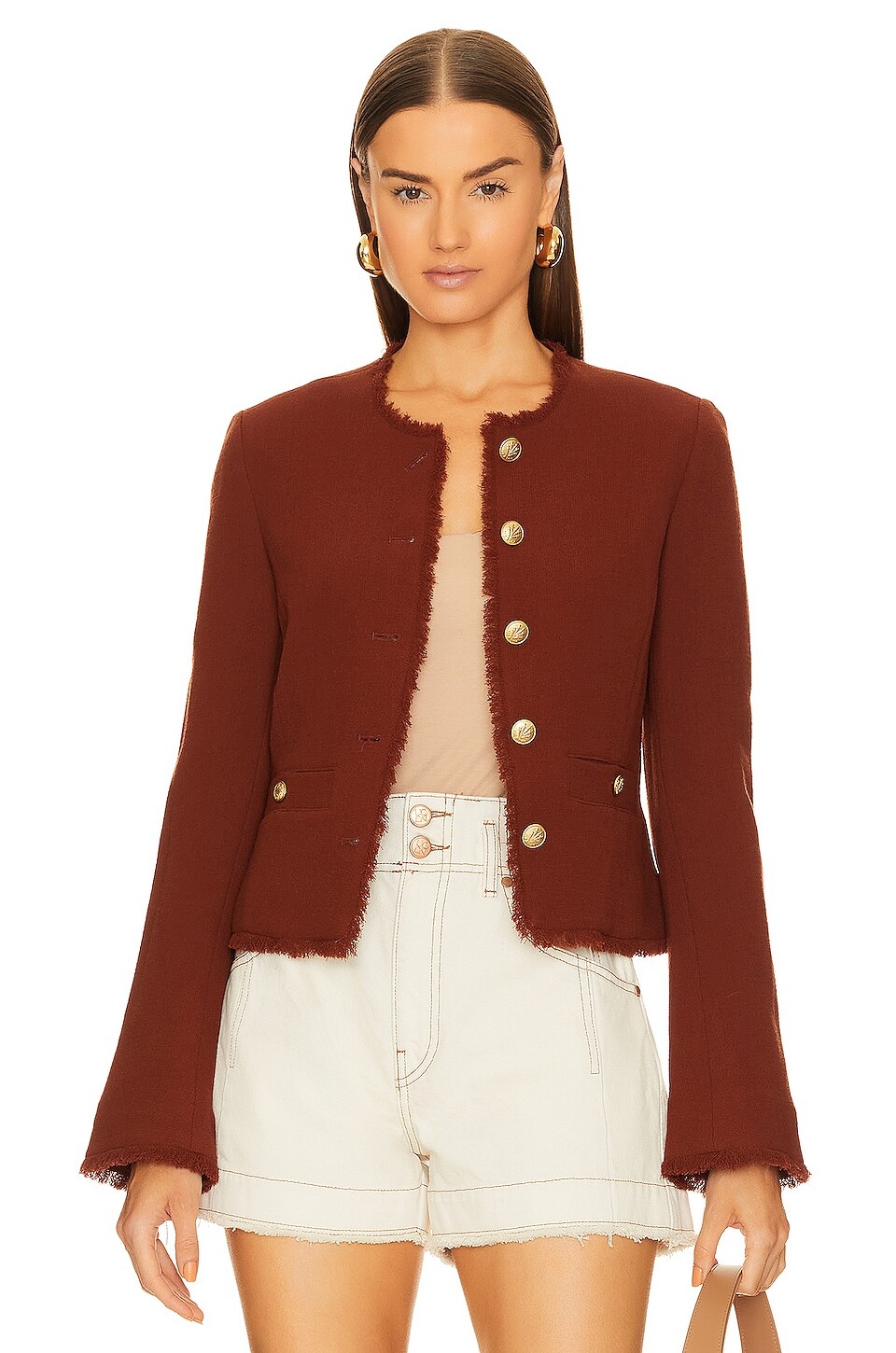 

Куртка Rag & Bone Carmen, цвет Mahogany