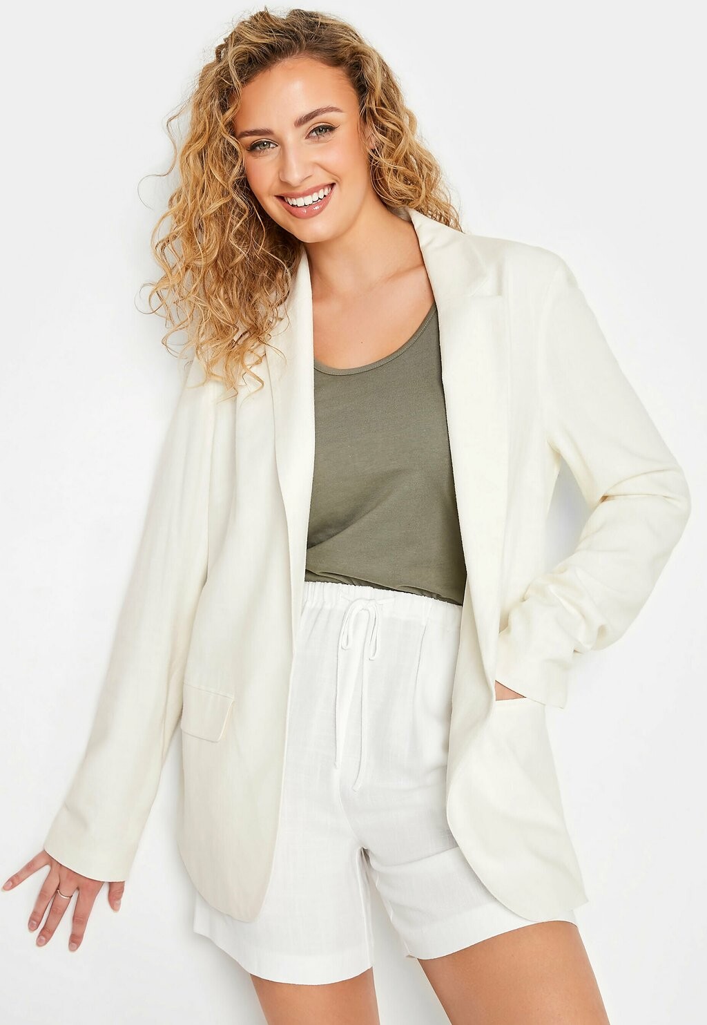 

Короткое пальто Long Tall Sally, белый