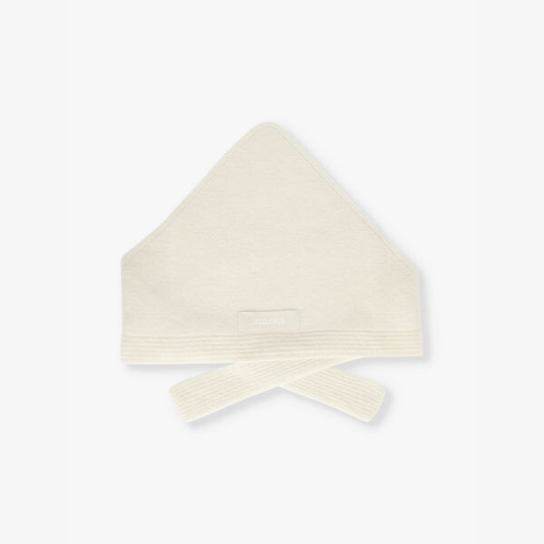 

Шарф из шерстяной смеси Le chale gros grain Jacquemus, белый