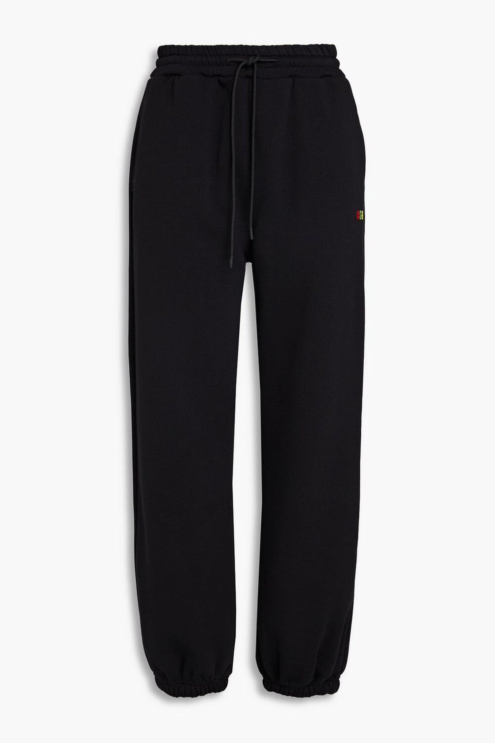 

Спортивные брюки из флиса с вышивкой MSGM, черный
