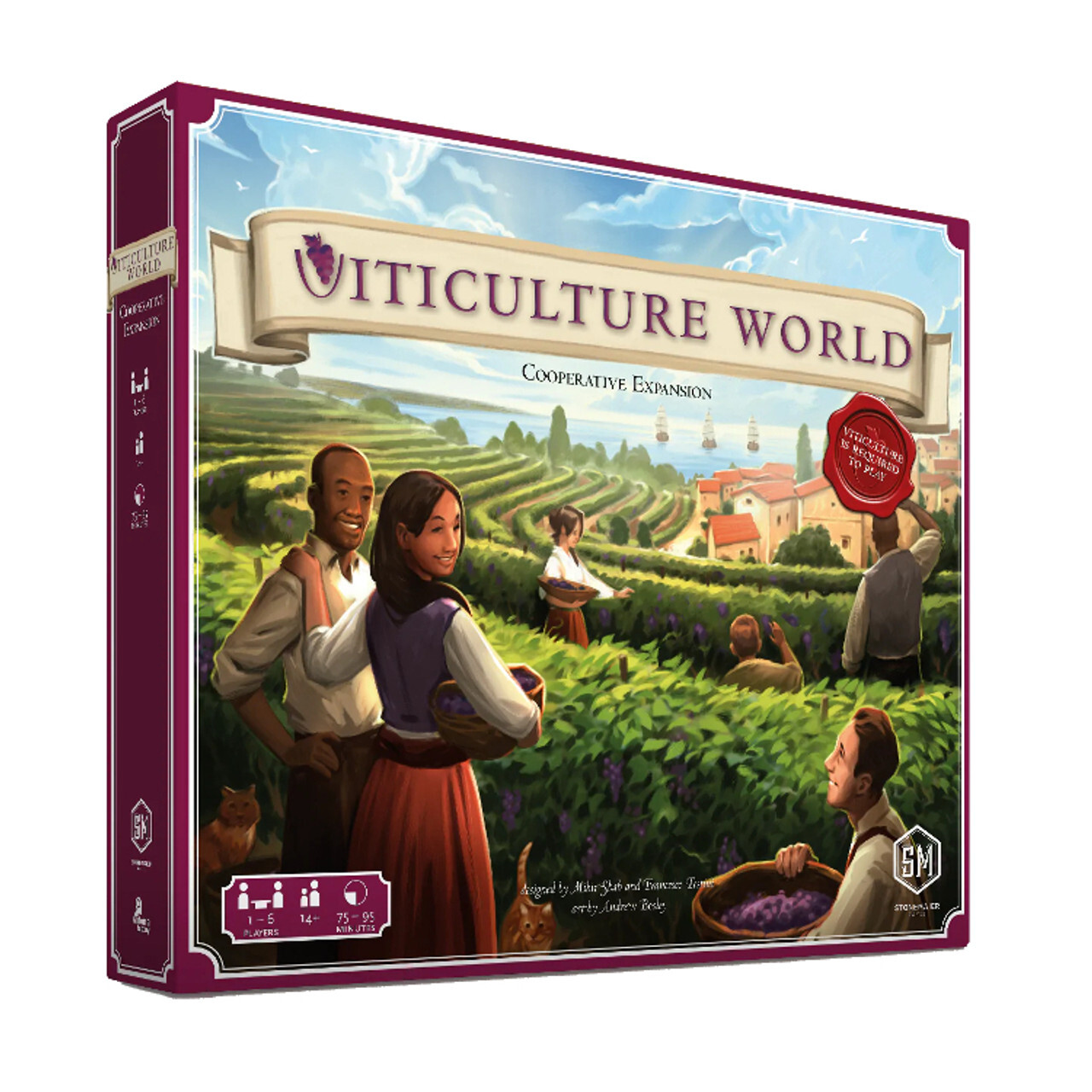 

Настольная игра Viticulture World (Cooperative Expansion)