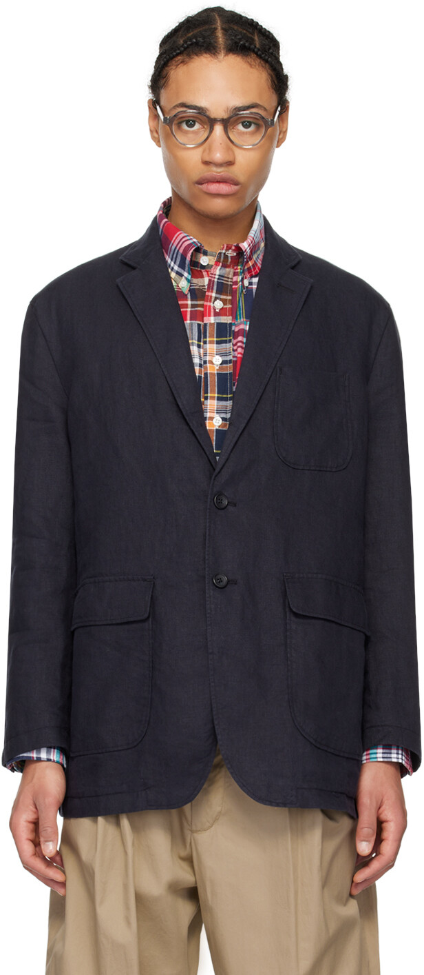 

Темно-синий пиджак Ivy Engineered Garments