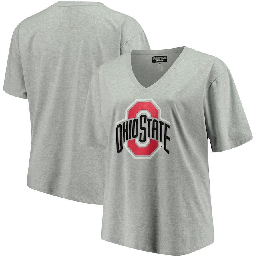 

Футболка с коротким рукавом Profile Ohio State Buckeyes, серый