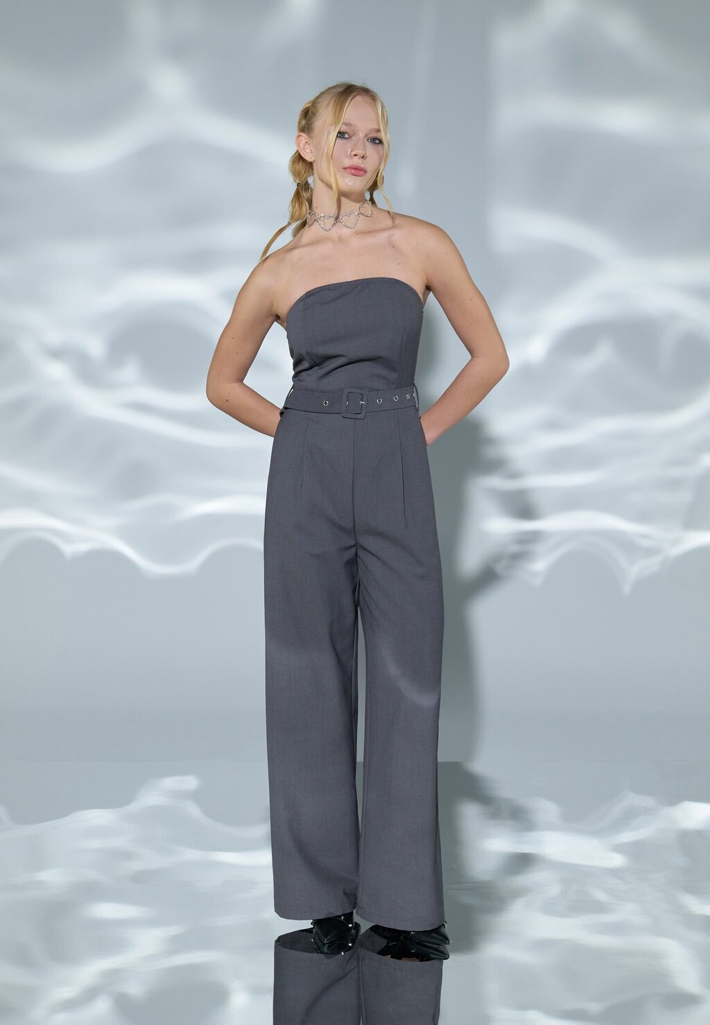 

Комбинезон Even&Odd, цвет mottled grey