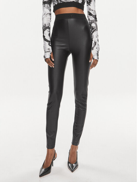 

Леггинсы скинни Versace Jeans Couture, черный