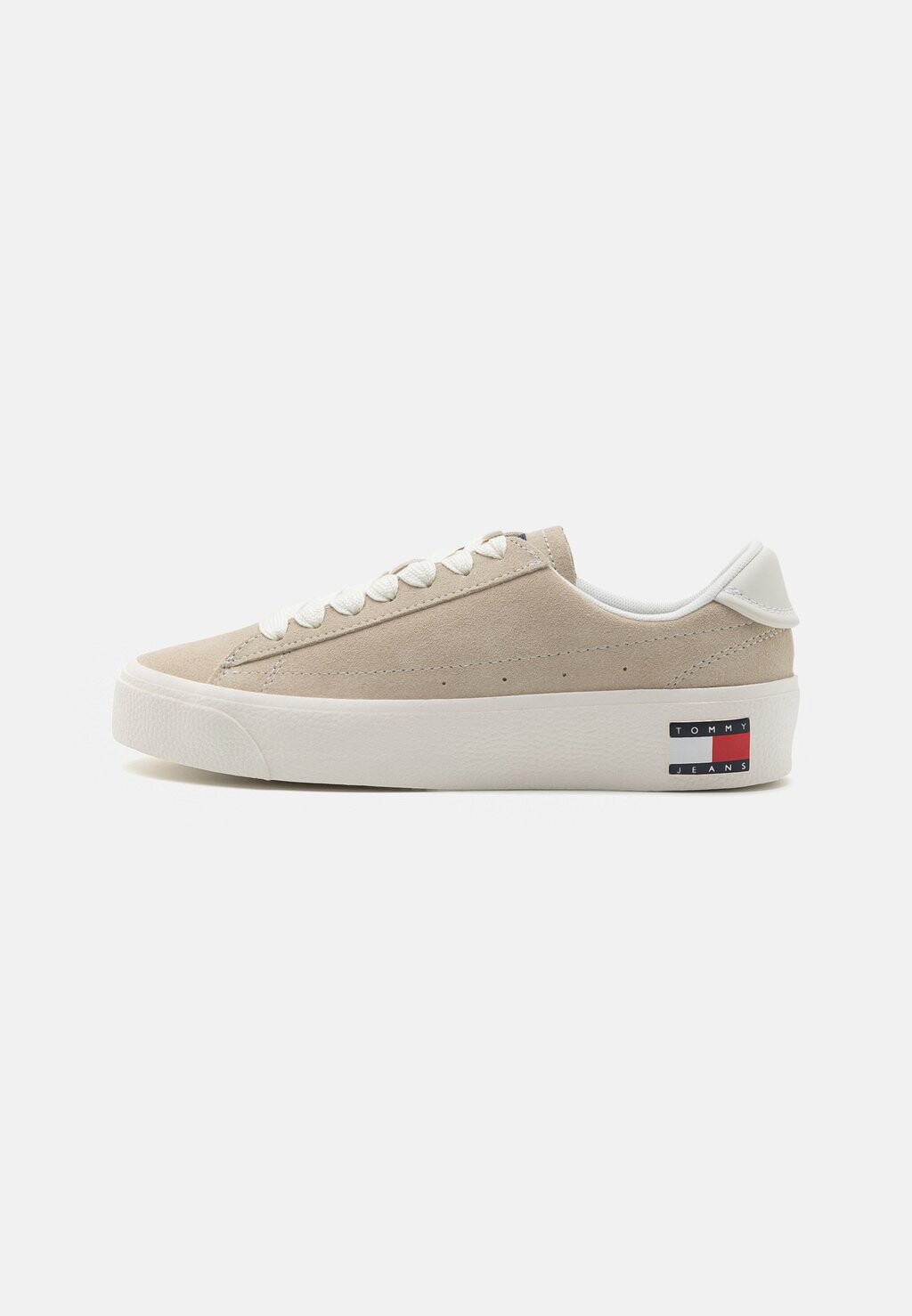 

Кроссовки Tommy Jeans FLATFORM, цвет bleached stone