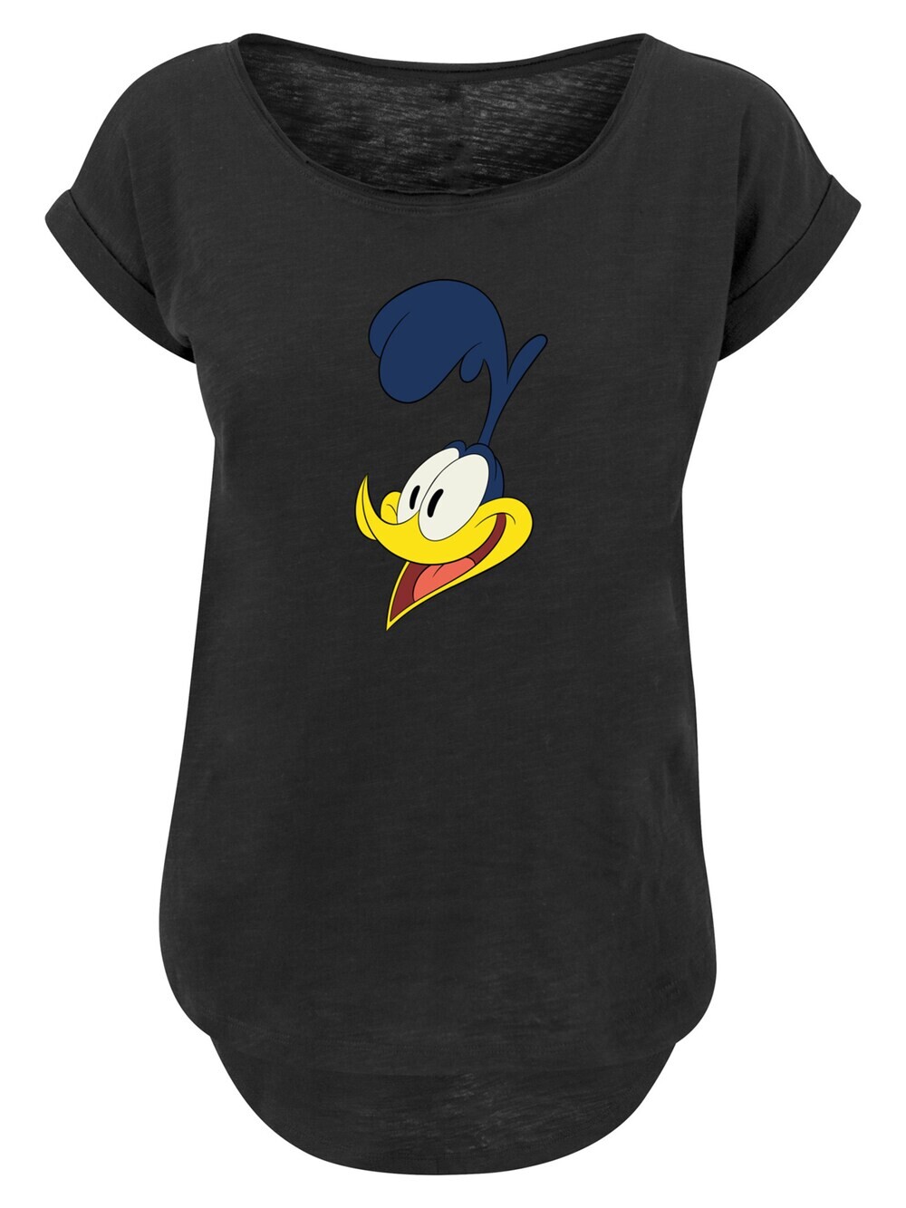 

Рубашка F4Nt4Stic Looney Tunes Road Runner Face, черный